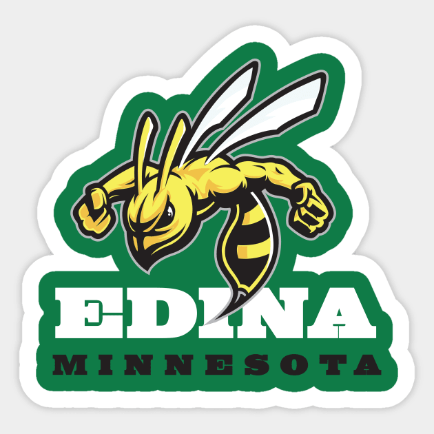 Edina Minnesota Sticker by MindsparkCreative